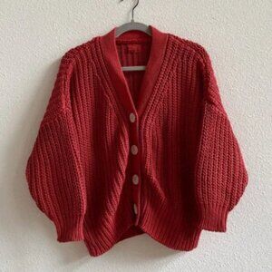 Babaa No 18 Spanish Cotton Cardigan One Size EUC Worn Once